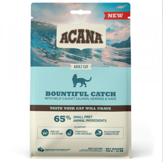 ACANA BOUNTIFUL CATCH - Ração seca para gato adulto - Peixe 340g